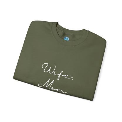 Wife Mom Boss Sweatshirt - Mother's Day Gift