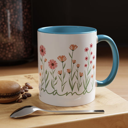 Coffee Mug Minimalist Flowers Mother's Day Gift