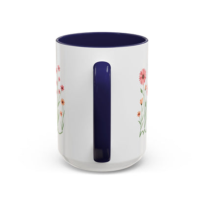 Coffee Mug Minimalist Flowers Mother's Day Gift