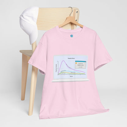 Valentine's Dopamine Chart Unisex Tee - Laptop design