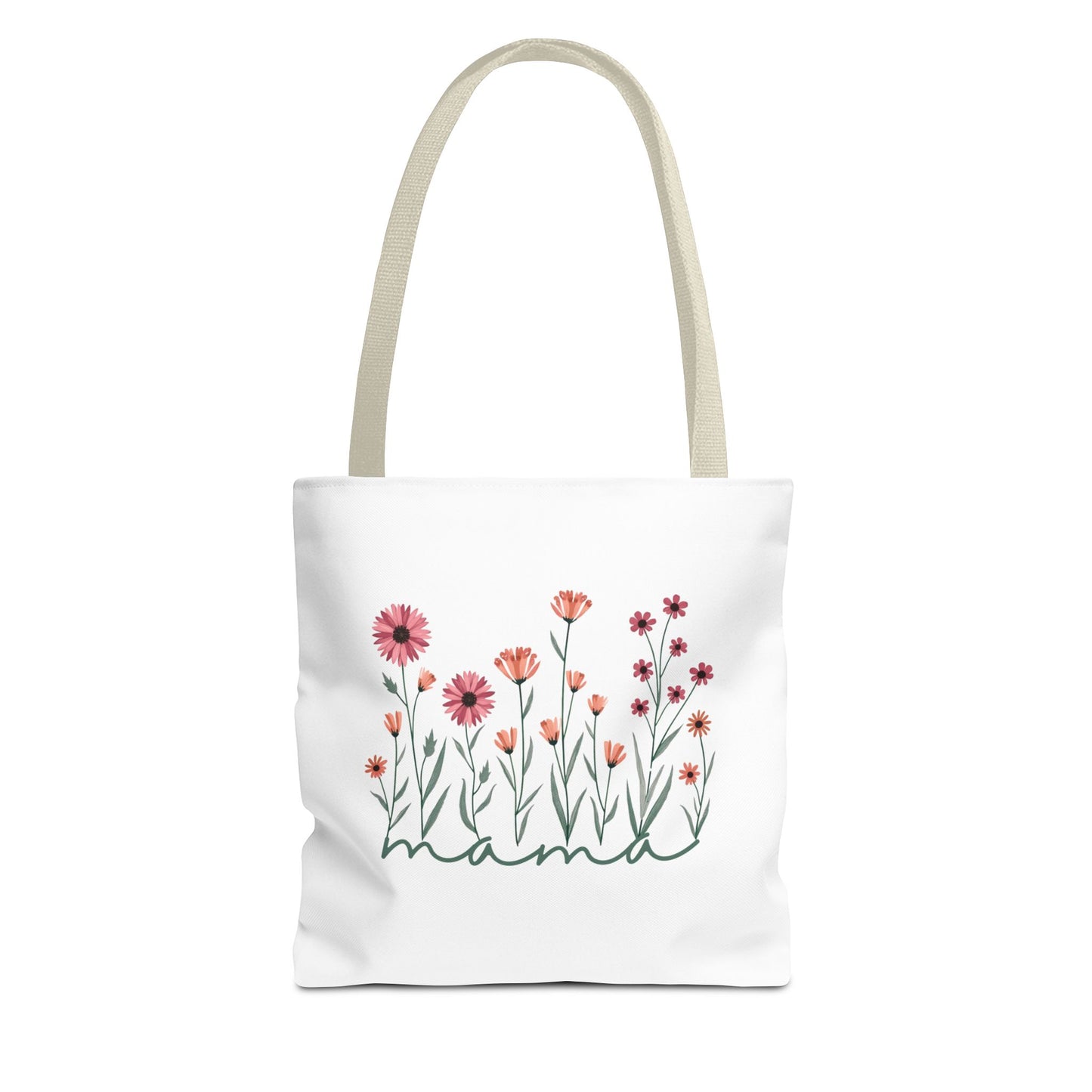 Minimalist Flowers Mother's Tote Bag
