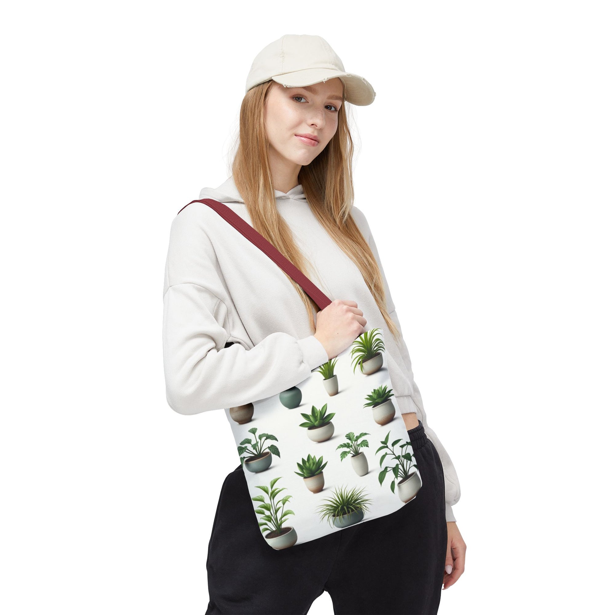Positive Energy Succulents Tote Bag