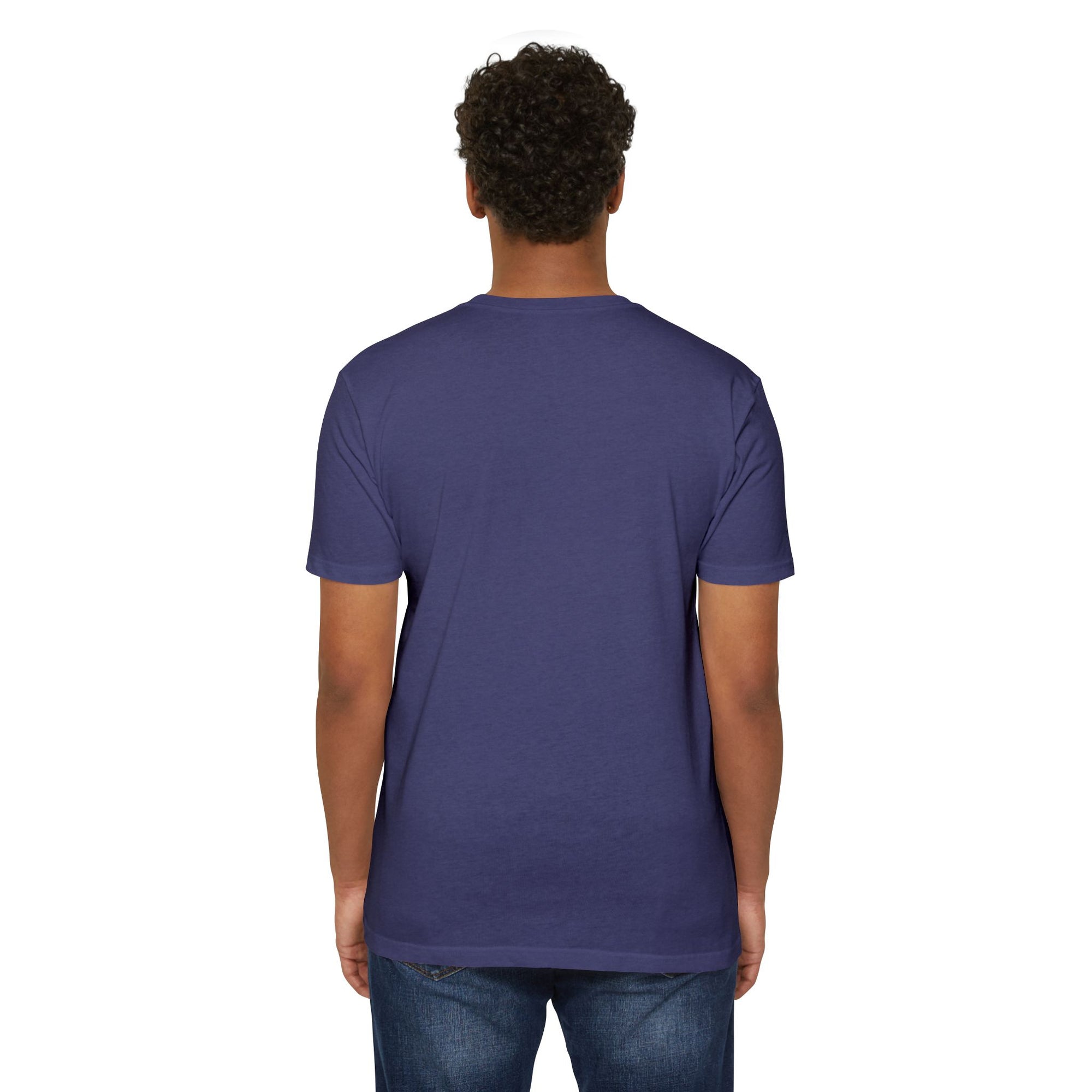 “Blue Floral Watercolor” Unisex T-Shirt – Artistic Nature-Inspired Tee
