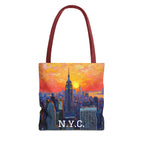 Sunset in New York Tote Bag - Beach Bag