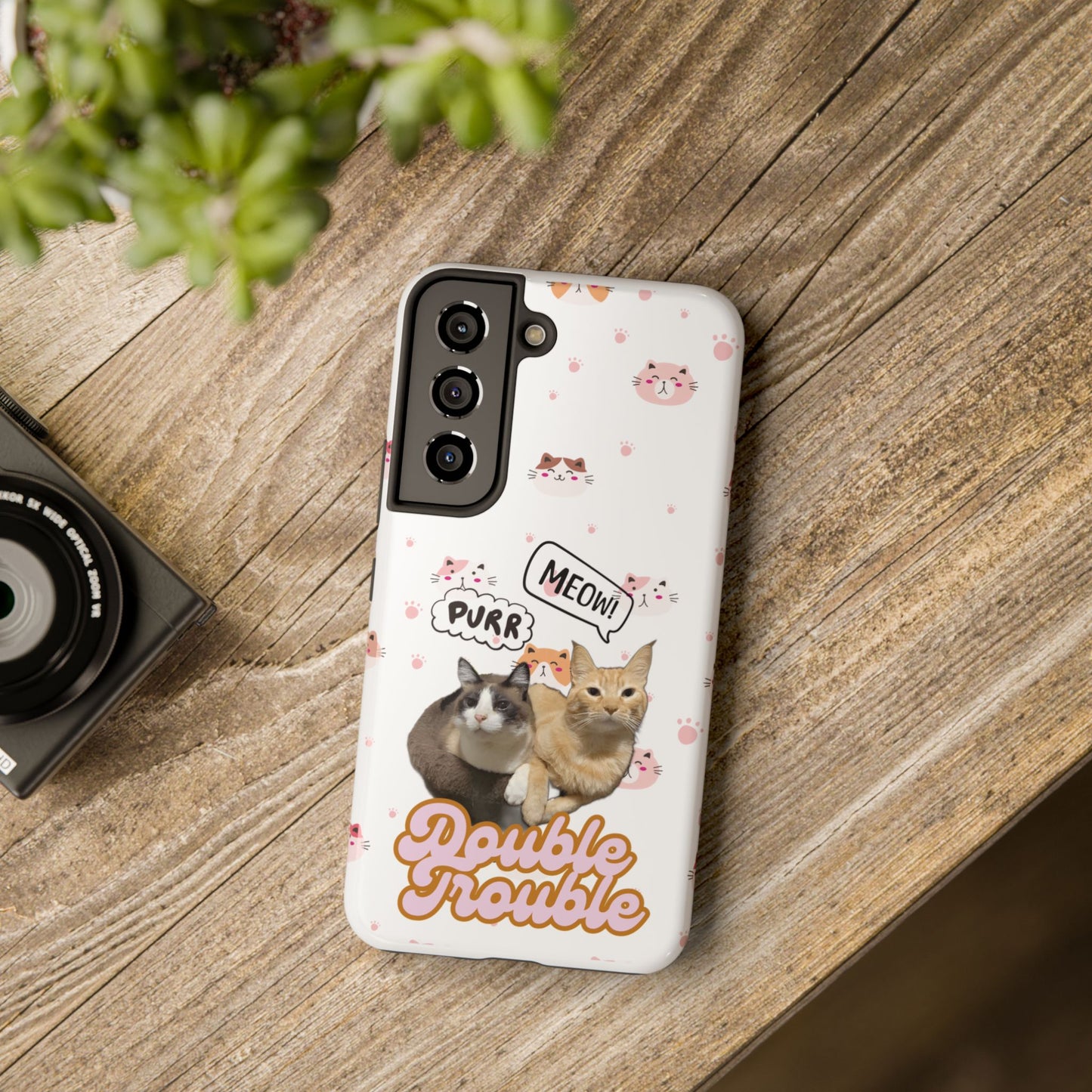 Phone Cases - Cat lovers - White Design