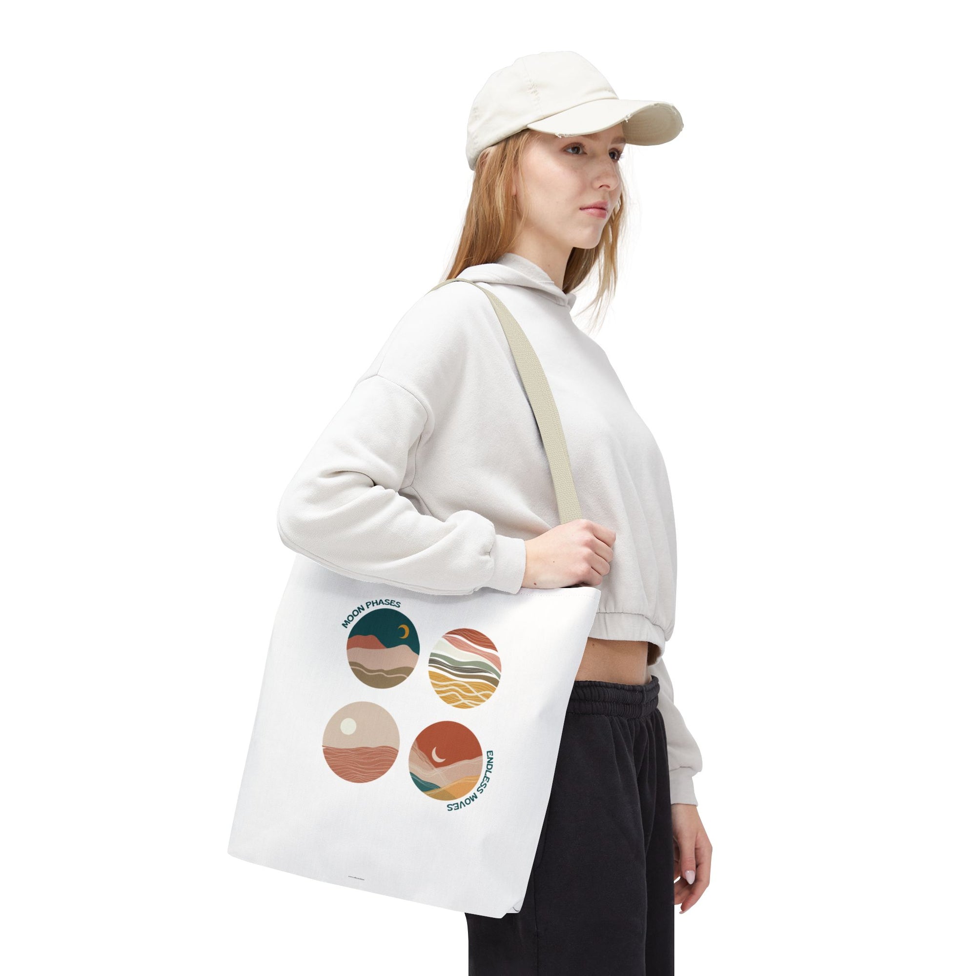 Moon Phases Astrology Lovers Tote Bag