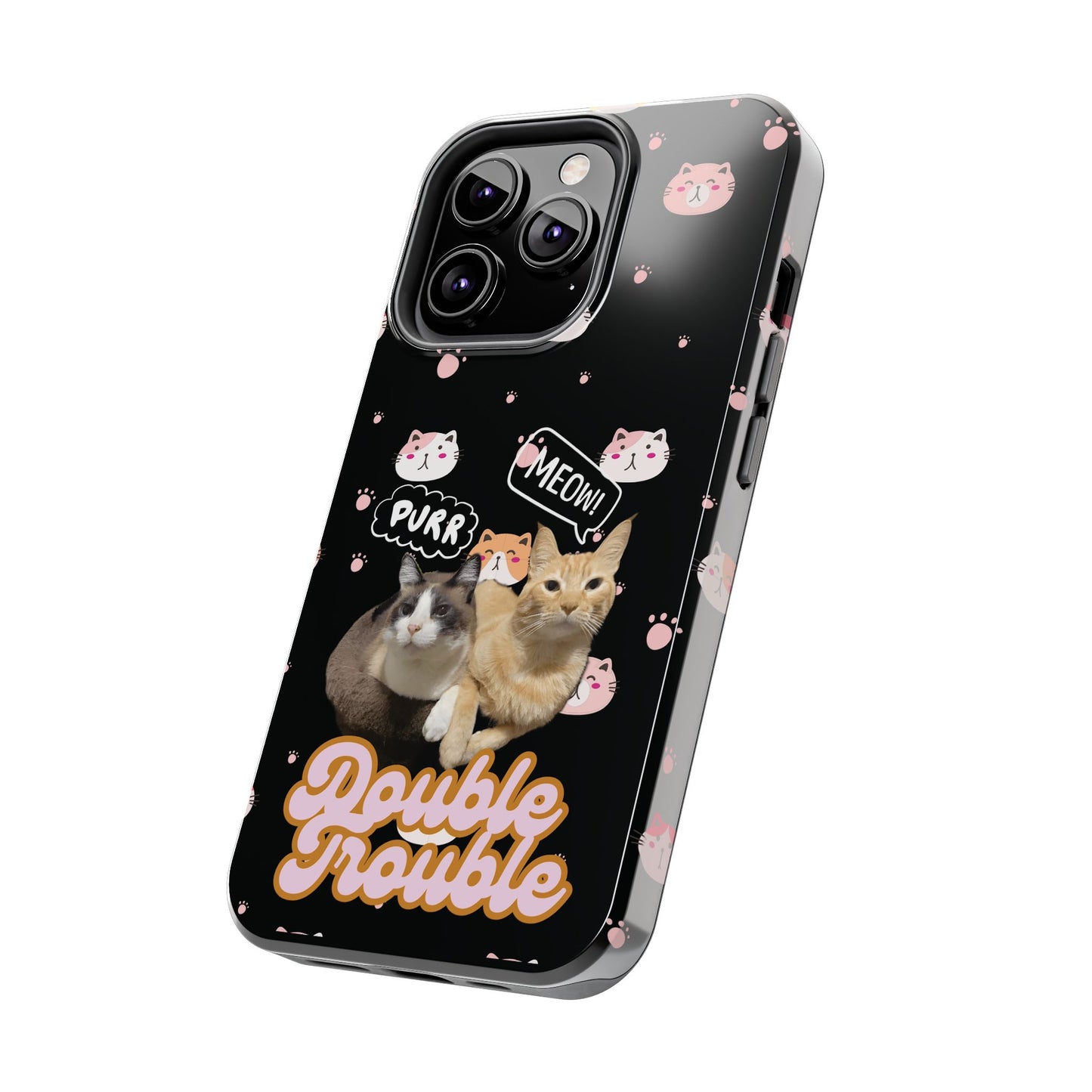 Phone Cases - Cat lovers - Black Design