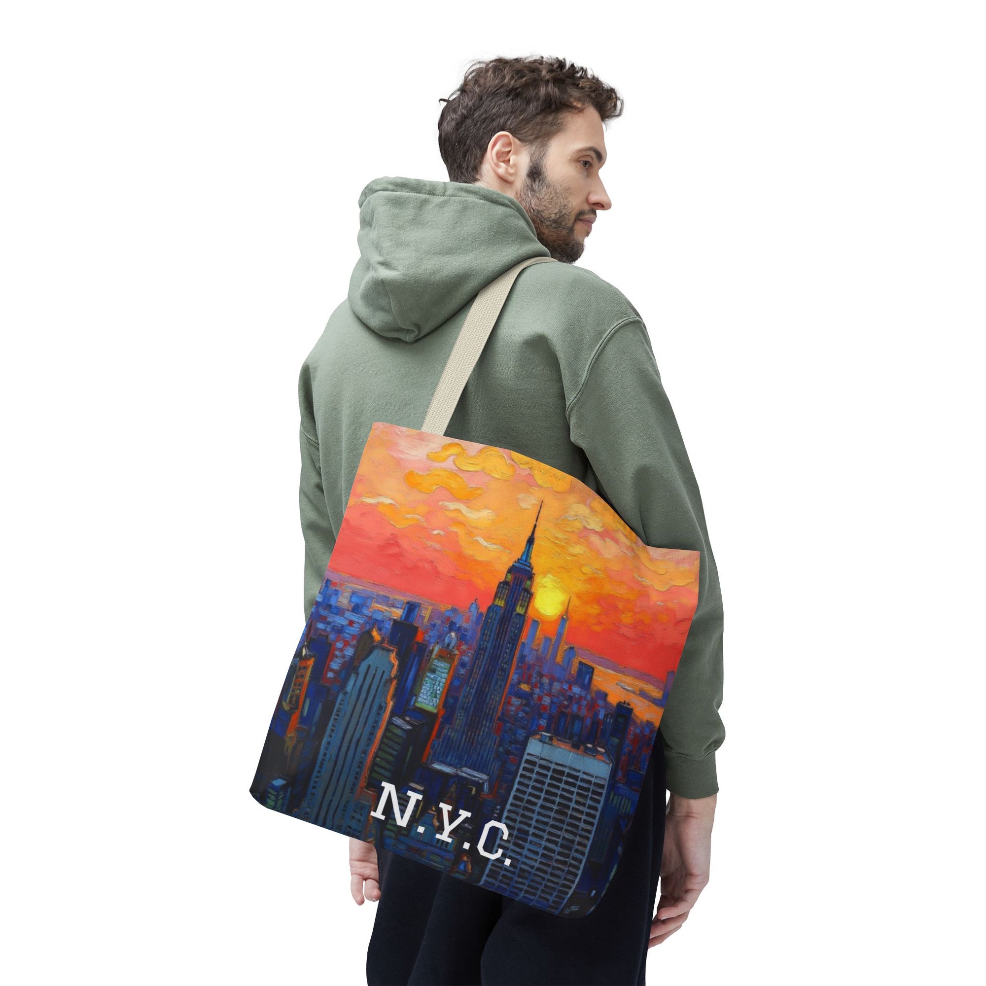 Sunset in New York Tote Bag - Beach Bag