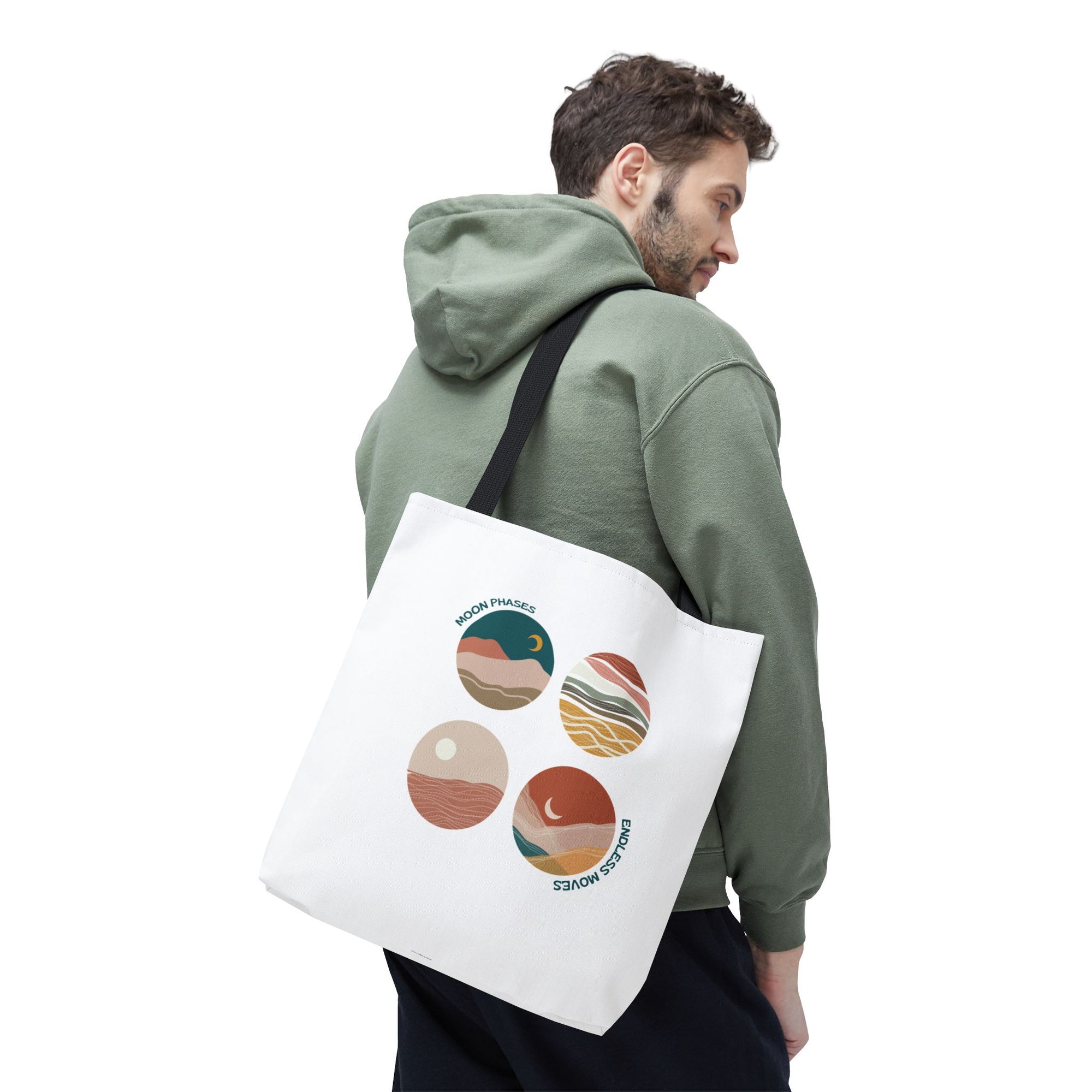 Moon Phases Astrology Lovers Tote Bag