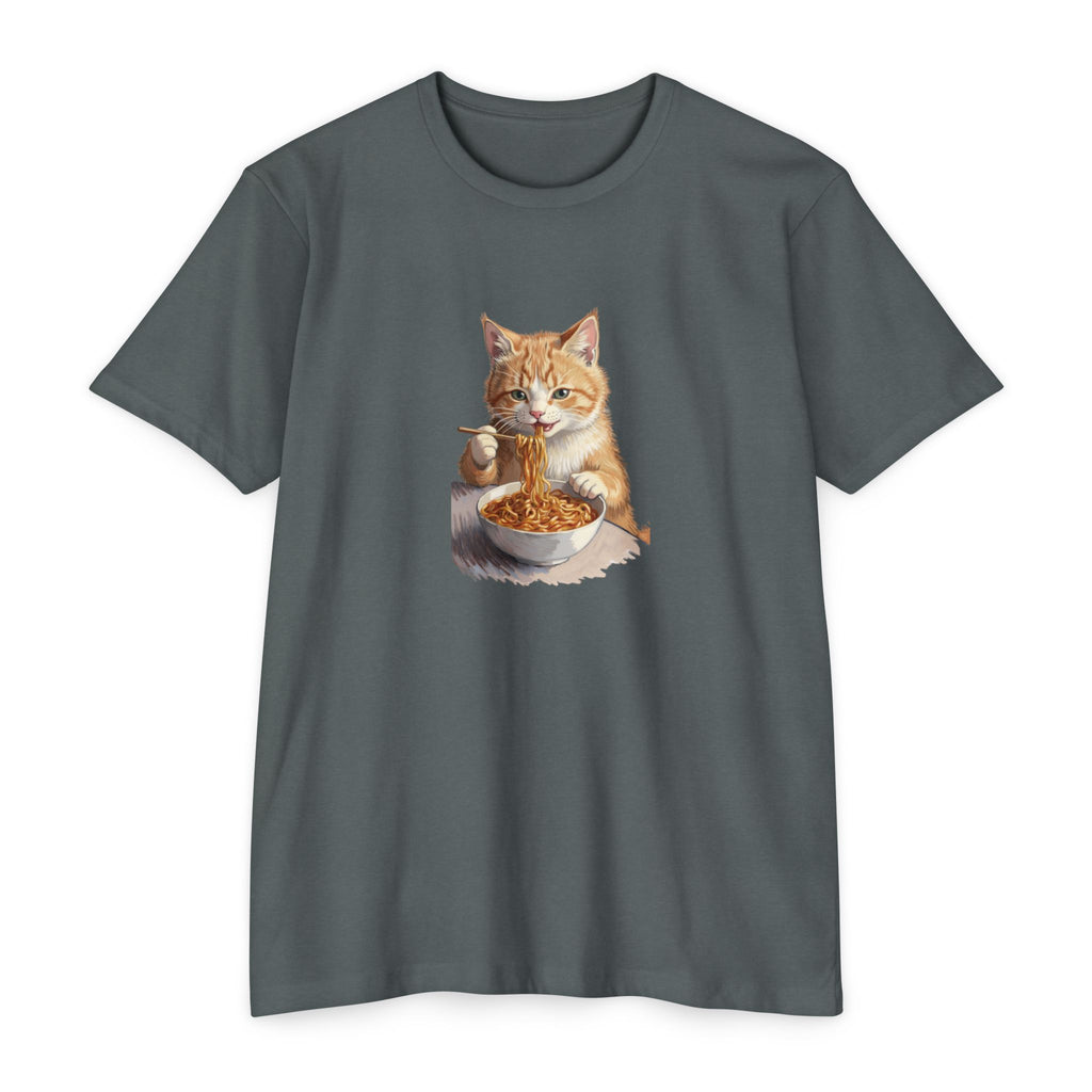 Alien Cat Noodle T-Shirt – Retro Ramen