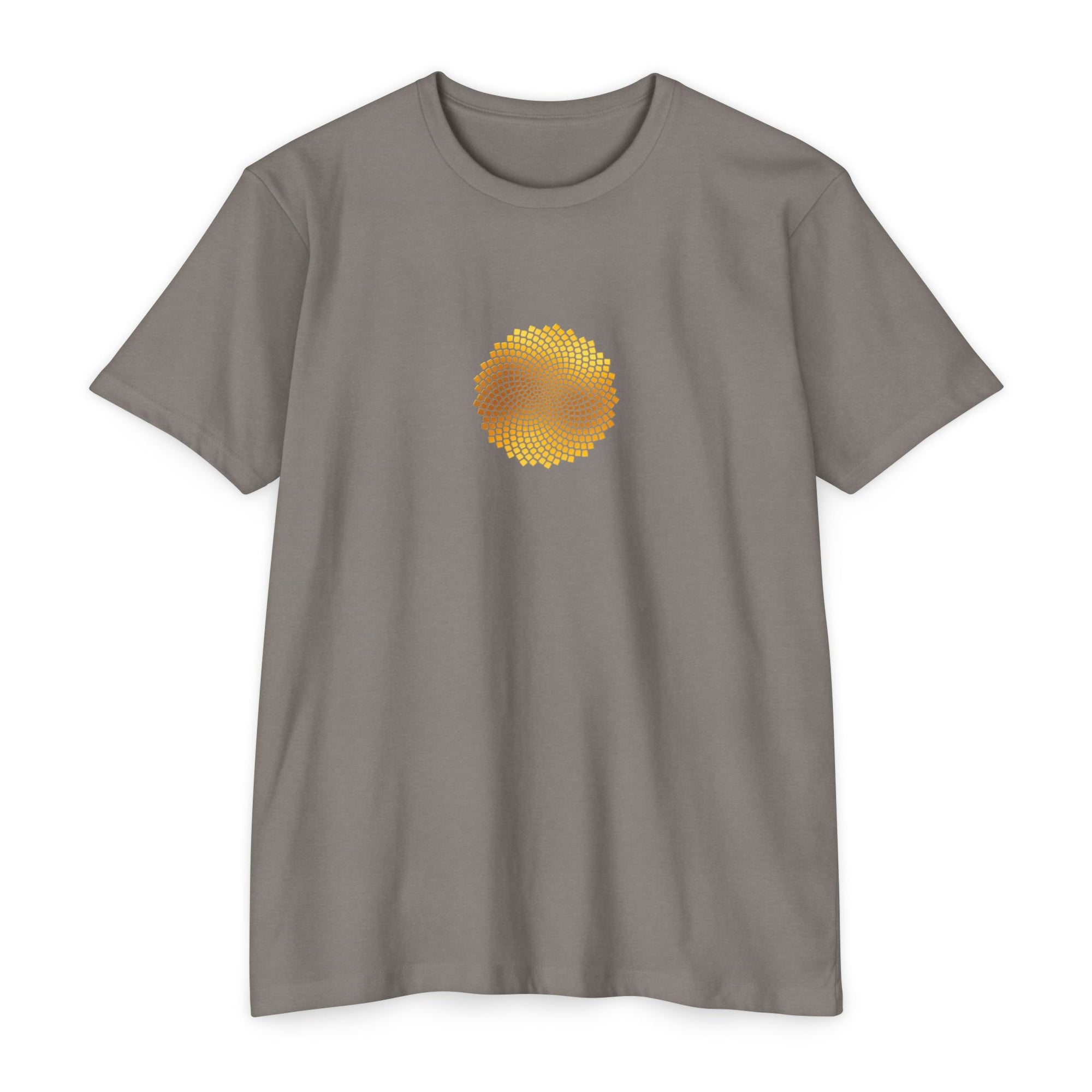 Sunflower Seeds Fibonacci Spirals T-Shirt